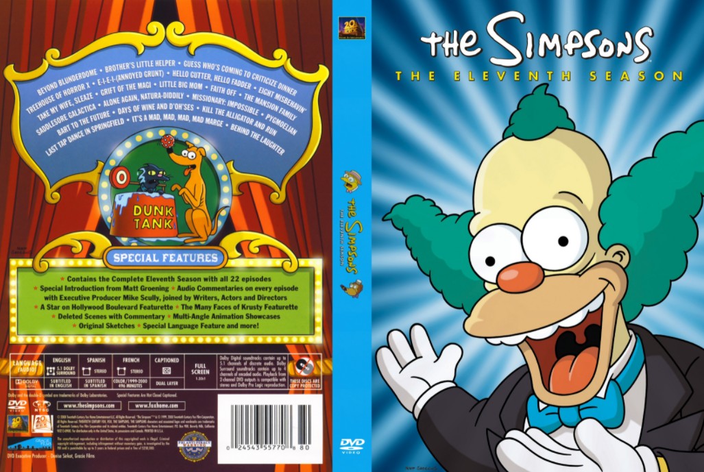 The Simpsons Season 11 เดอะซิมป์สันส์ ปี 11 ตอนที่ 1-22 ซับไทย-EP.6